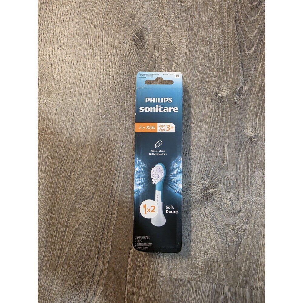 Philips Sonicare for Kids Replacement 2 Toothbrush Heads Compact HX6032/94